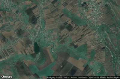 Vue aérienne de Liteni