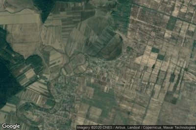 Vue aérienne de Lişteava