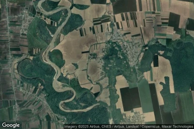 Vue aérienne de Icusesti