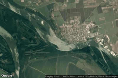 Vue aérienne de Harsova