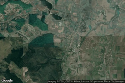 Vue aérienne de Glodeni