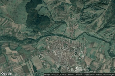Vue aérienne de Fogarasch
