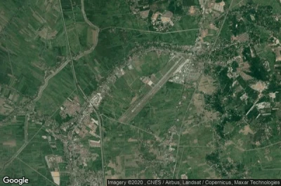 Vue aérienne de Kampung Alor Perang