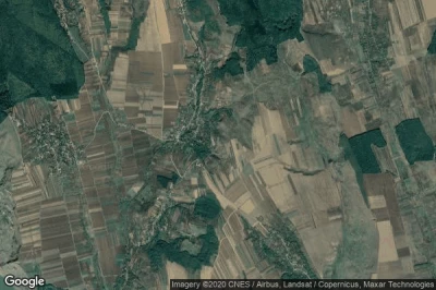 Vue aérienne de Corbasca