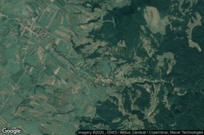 Vue aérienne de Comana de Sus