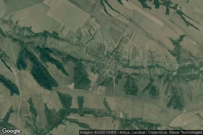 Vue aérienne de Ciuchici