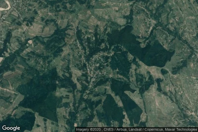 Vue aérienne de Blajani