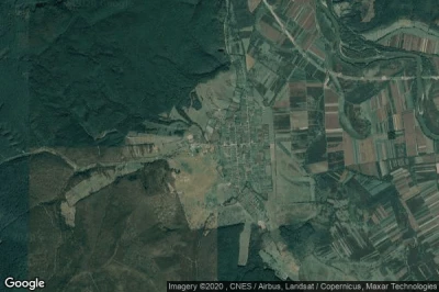 Vue aérienne de Bata