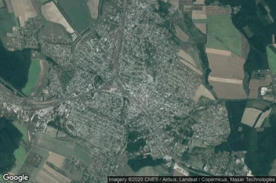 Vue aérienne de Zhmerynka