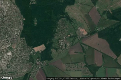 Vue aérienne de Zalesnoye