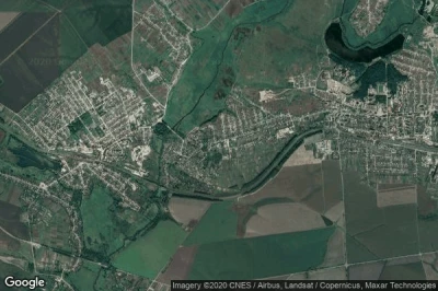 Vue aérienne de Volochys’k