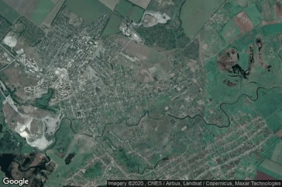 Vue aérienne de Ternovka