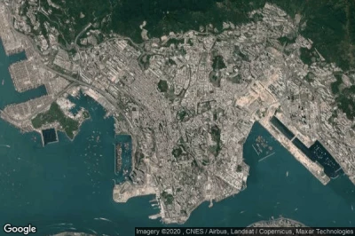 Vue aérienne de Mongkok
