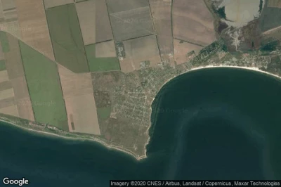 Vue aérienne de Rybakivka