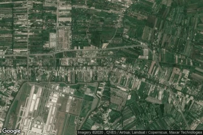 Vue aérienne de Lat Krabang