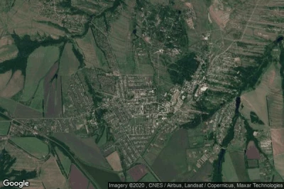 Vue aérienne de Petrovskoye