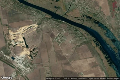 Vue aérienne de Olshanskoye