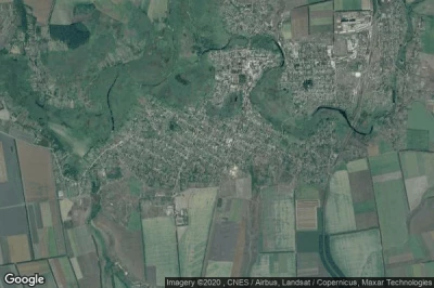 Vue aérienne de Novomyrhorod