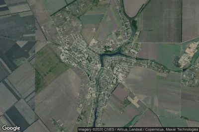 Vue aérienne de Mahdalynivka