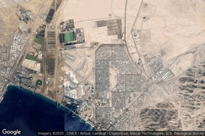 Vue aérienne de Tall al Khalīfah