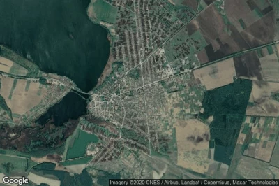 Vue aérienne de Letychiv