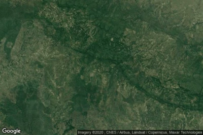 Vue aérienne de Kawengan