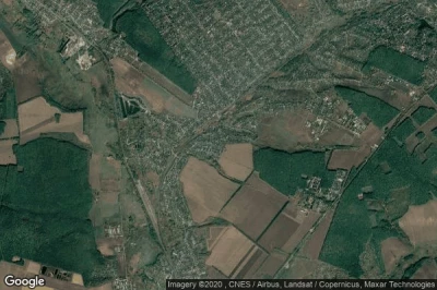 Vue aérienne de Komarovka