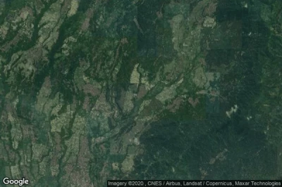 Vue aérienne de Banjar Wangsian