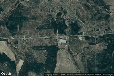 Vue aérienne de Khutor Kalinovka