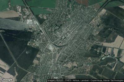 Vue aérienne de Kozyatyn