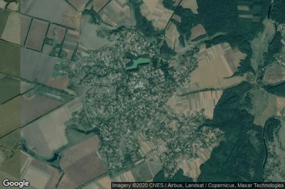Vue aérienne de Kamyshnya
