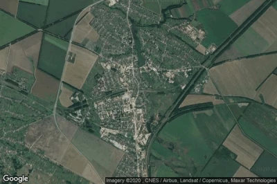 Vue aérienne de Kalynivka