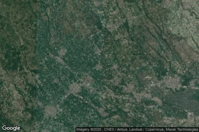 Vue aérienne de Kembangkerang Lauk Timur