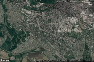 Vue aérienne de Dniprodzerzhynsk