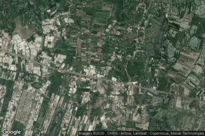 Vue aérienne de Bang São Thong