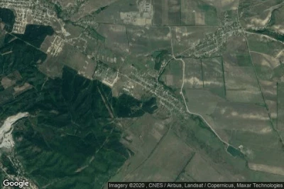 Vue aérienne de Denysivka