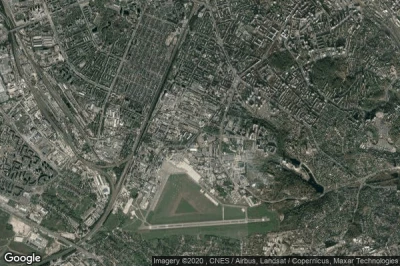 Vue aérienne de Chokolovka