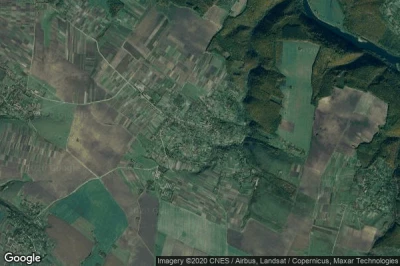 Vue aérienne de Chernelytsya