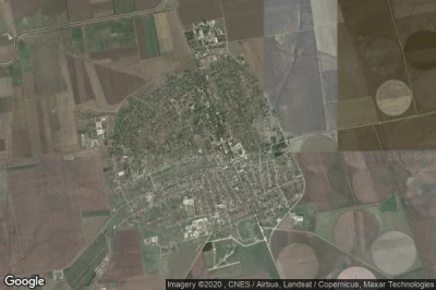 Vue aérienne de Chaplynka