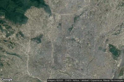 Vue aérienne de Thamel