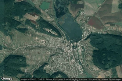 Vue aérienne de Berezhani