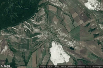Vue aérienne de Belogorovka