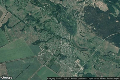 Vue aérienne de Baturyn