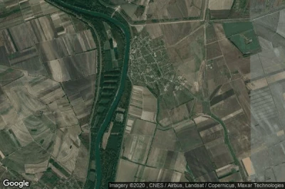 Vue aérienne de Tiszabo