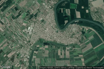 Vue aérienne de Szeszgyárdűlő