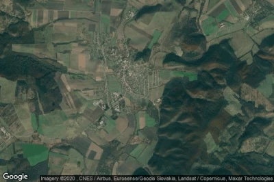 Vue aérienne de Szendro