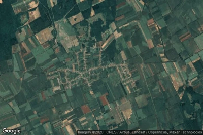 Vue aérienne de Nyirgyulaj