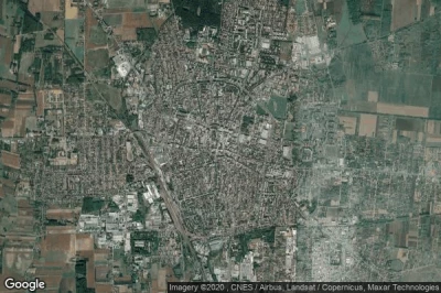 Vue aérienne de Nyíregyháza