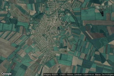 Vue aérienne de Németi
