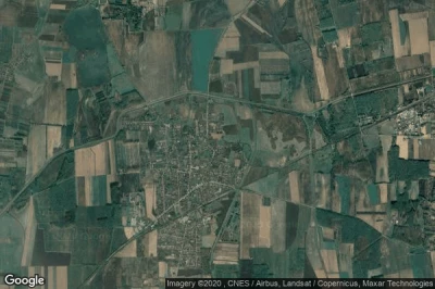 Vue aérienne de Kemecse